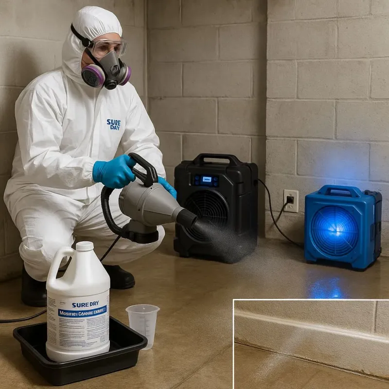 Sanitization and Odor Removal process in Vinton, IA
