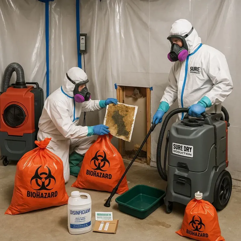 Contaminated Water Handling Protocols process in Vinton, IA