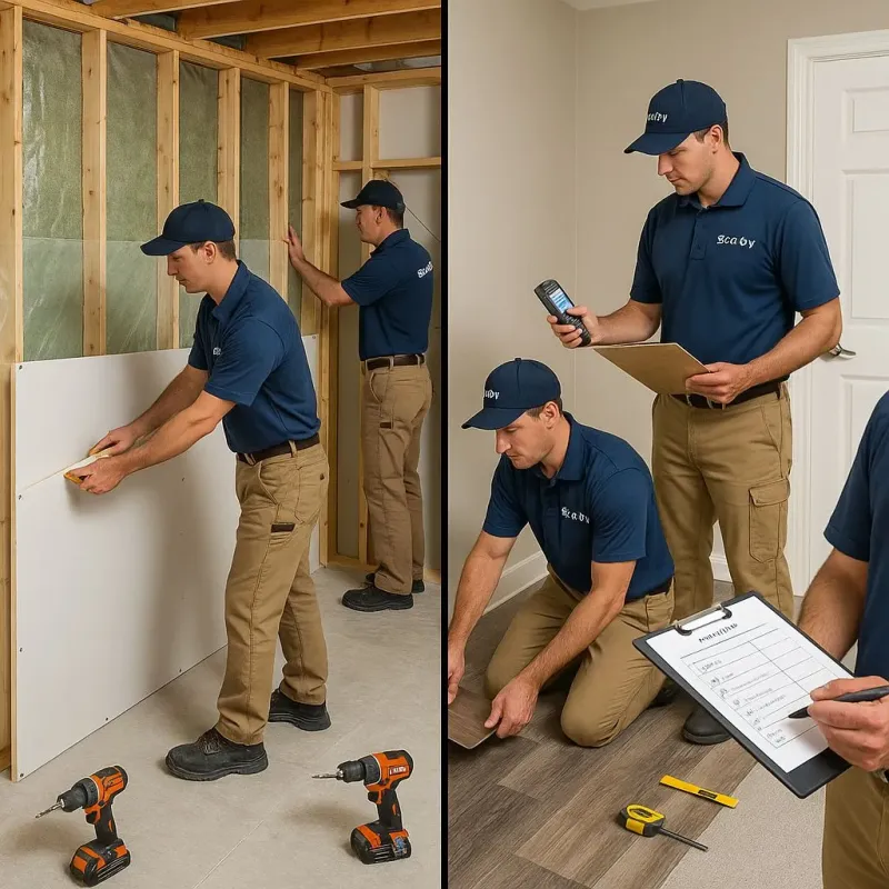 Repairs and Reconstruction process in Vinton, IA